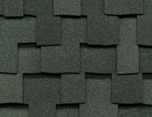GAF Grand Canyon Shingles in Storm Cloud color, the best shingle for a rugged wood-shake look.