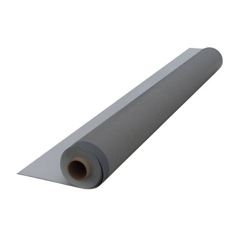 Roll of EverGuard PVC Fleece-back Membrane, Made in the USA by GAF