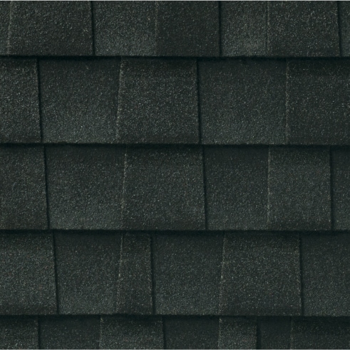 Close-up of Timberline UHDZ roofing shingle made in America by GAF