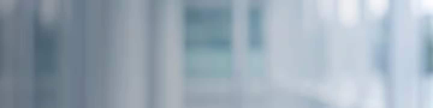 Blurred office door