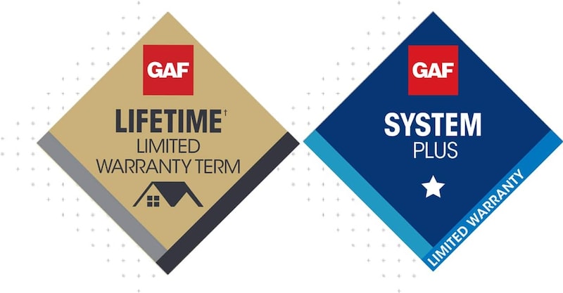 GAF residential roofing warranty diamonds