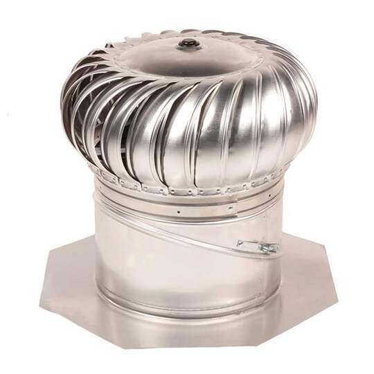 Master Flow Aluminum WInd Turbine, a mechanical attic vent