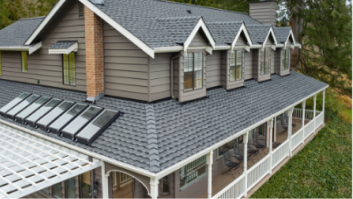 House with Timberline UHDZ roof shingles